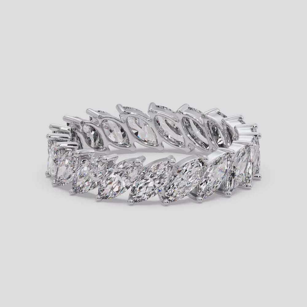 Shared Claw Marquise Diamond Wedder – Charles Rose